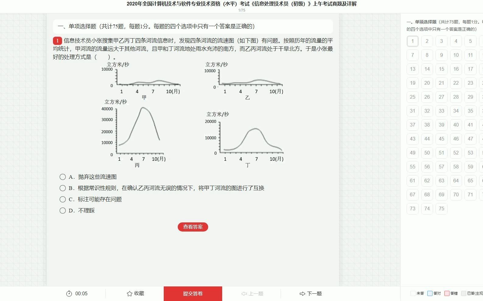 2023年全国计算机技术与软件专业技术资格(水平)考试《信息处理技术员(初级)》题库【历年真题+章节题库】哔哩哔哩bilibili