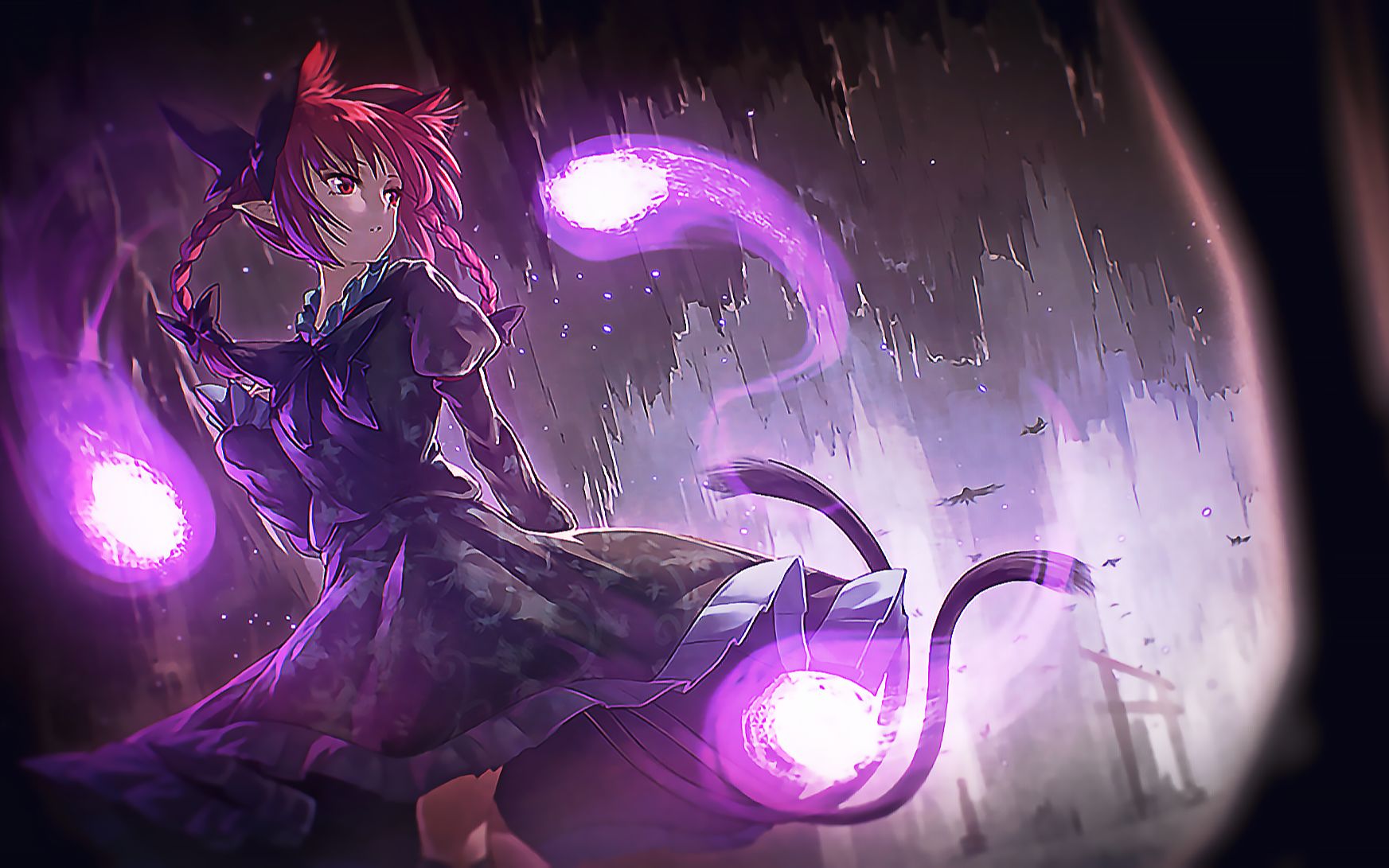 【魔兽rpg】少女幻葬n6双人猫车小五30分钟速通