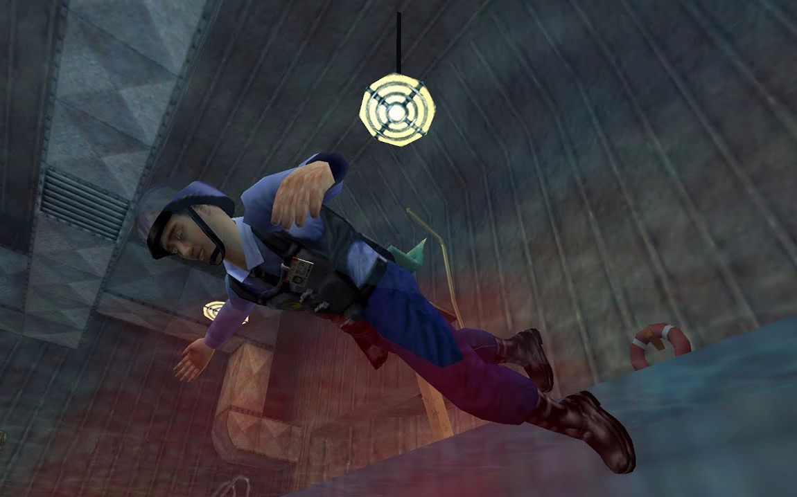 半条命冷知识-泳池中的巴尼彩蛋