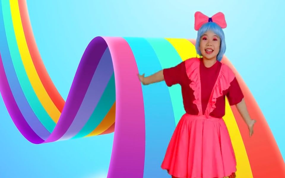 彩虹颜色歌 Rainbow Colors Song CutieKids可爱儿童哔哩哔哩bilibili