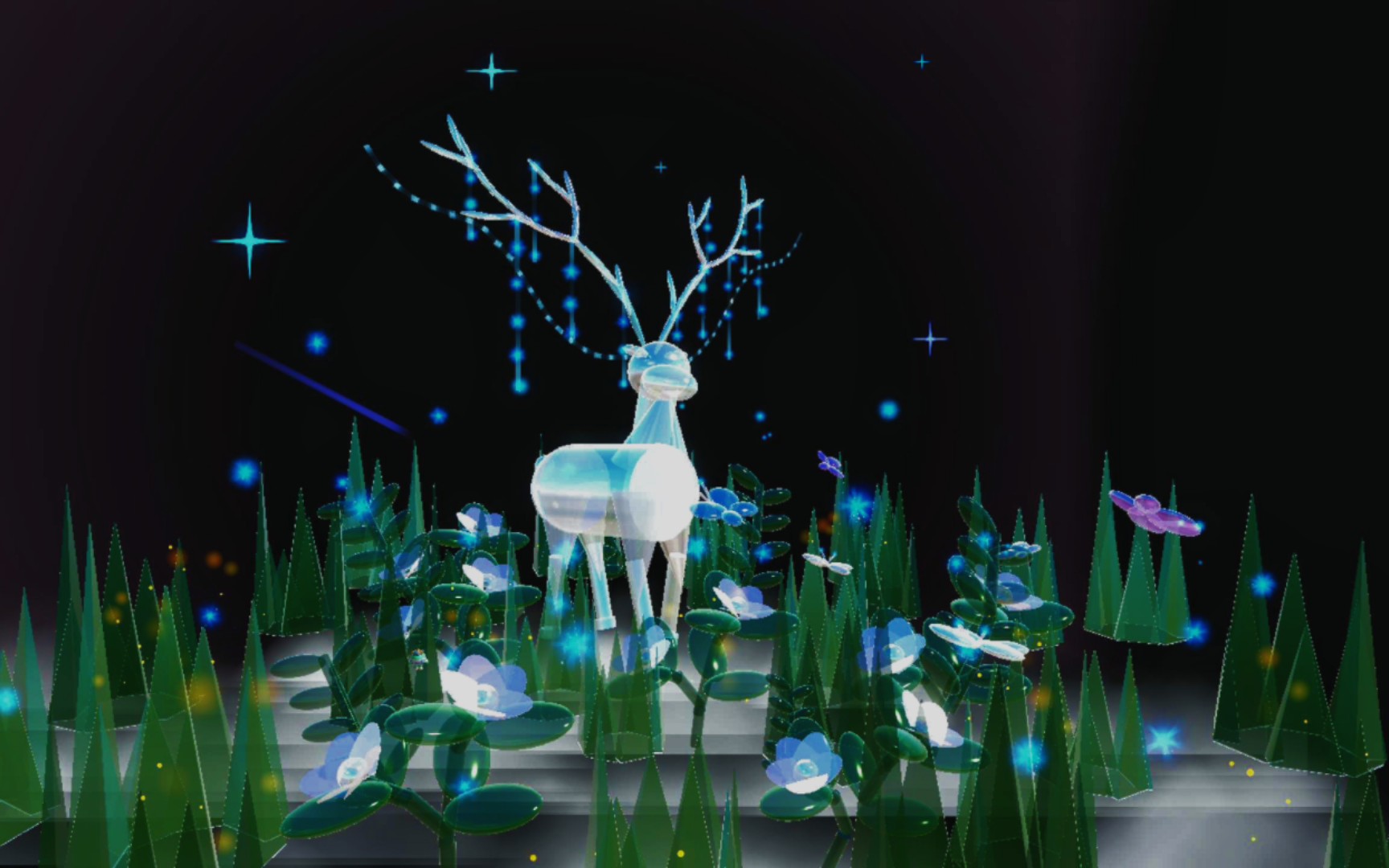 [蛋仔派对]宝藏地图推荐《森屿鹿— —花花谁都不怕》