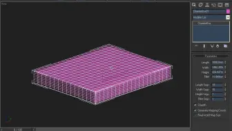 3dmax建模教程003床被单枕头模型制作第一节