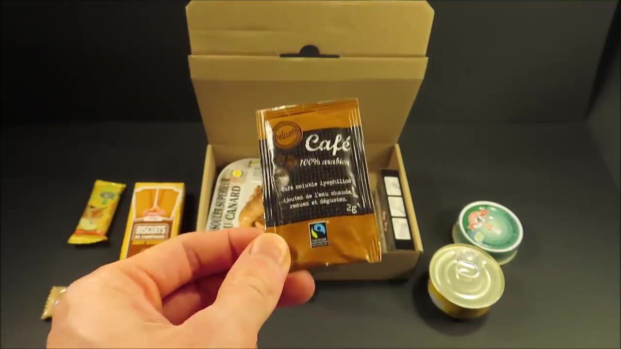 军粮评测steve1989法国单兵训练口粮豆焖鸭肉可反复加热