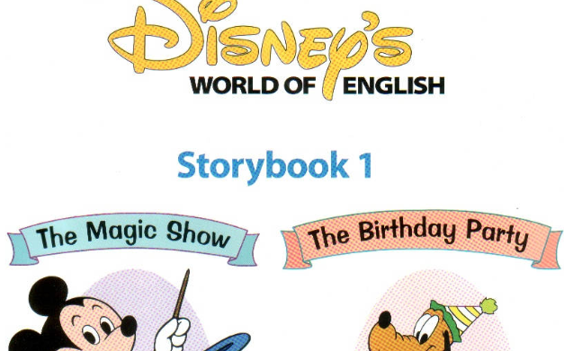 [图]【风靡港台的迪士尼美语世界】《Disney‘s world of English 》少儿英语启蒙经典（含配套音频和PDF书籍）