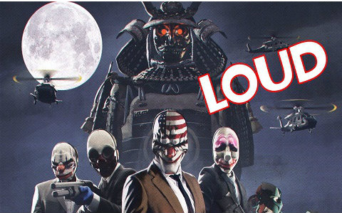 payday 2〔mod测试〕shadow raid loud