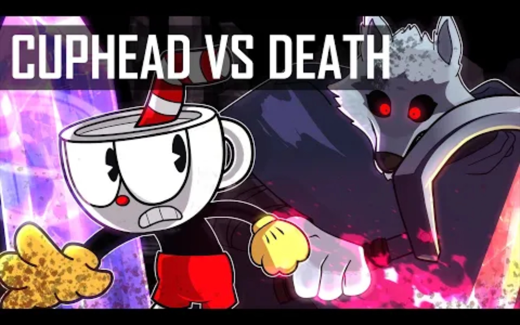 [图]茶杯头 VS 死神狼 (首领对决动画)丨CUPHEAD VS DEATH (BOSS BATTLE ANIMATION)