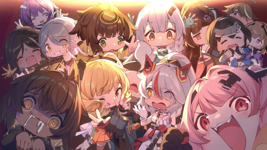 q版尘白卡通人物