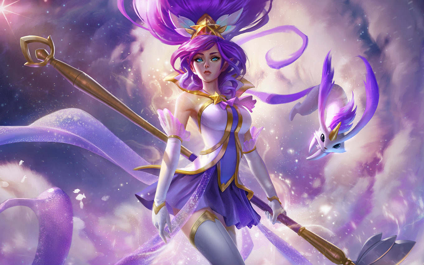 [jjgg]来自诺克萨斯逆风翻盘还换了魔法少女皮肤的辅助迦娜_哔哩哔哩