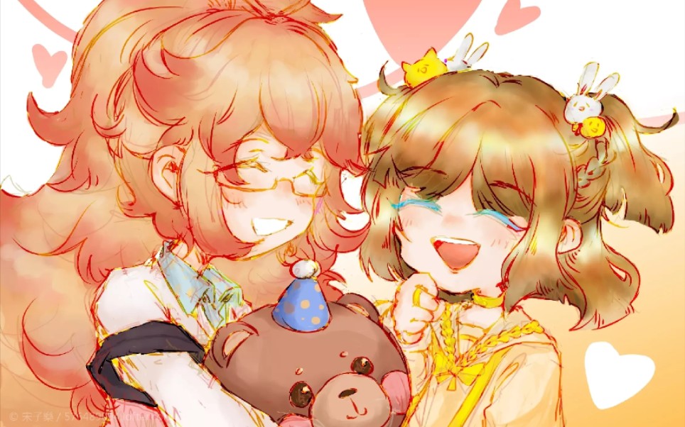 【吉利虾绘忆】爱的力量是无穷的～_哔哩哔哩 (゜