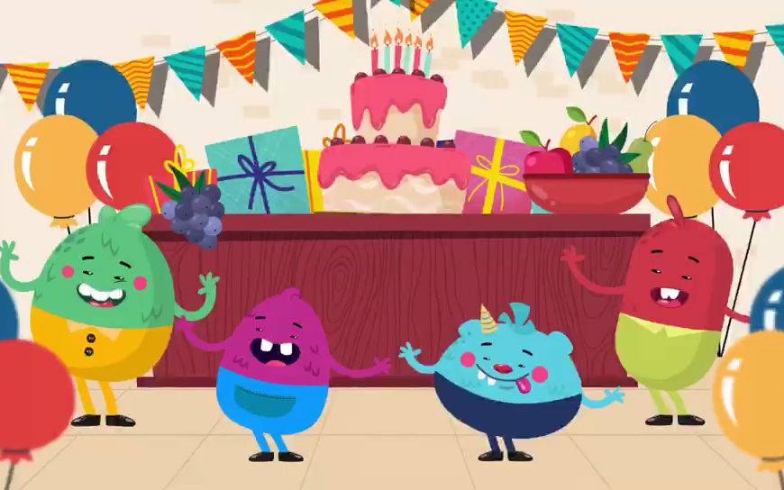 [图]Kiboomers Preschool Songs 学前英语儿歌系列 Birthday Party Song 生日派对歌