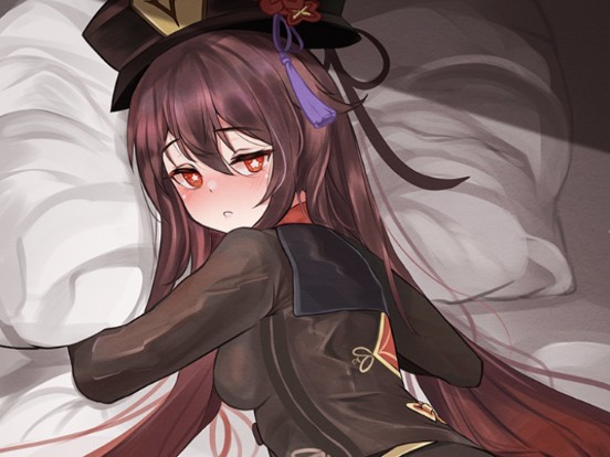 原神漫画推荐 胡桃:旅行者喜欢在后面?那好吧