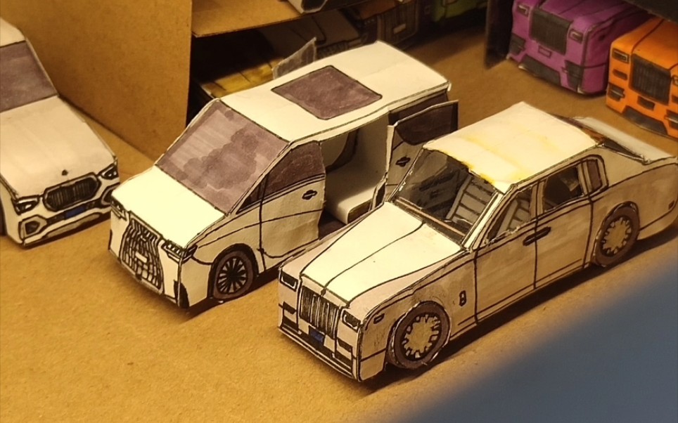 [accu汽车纸模工厂]劳斯莱斯幻影