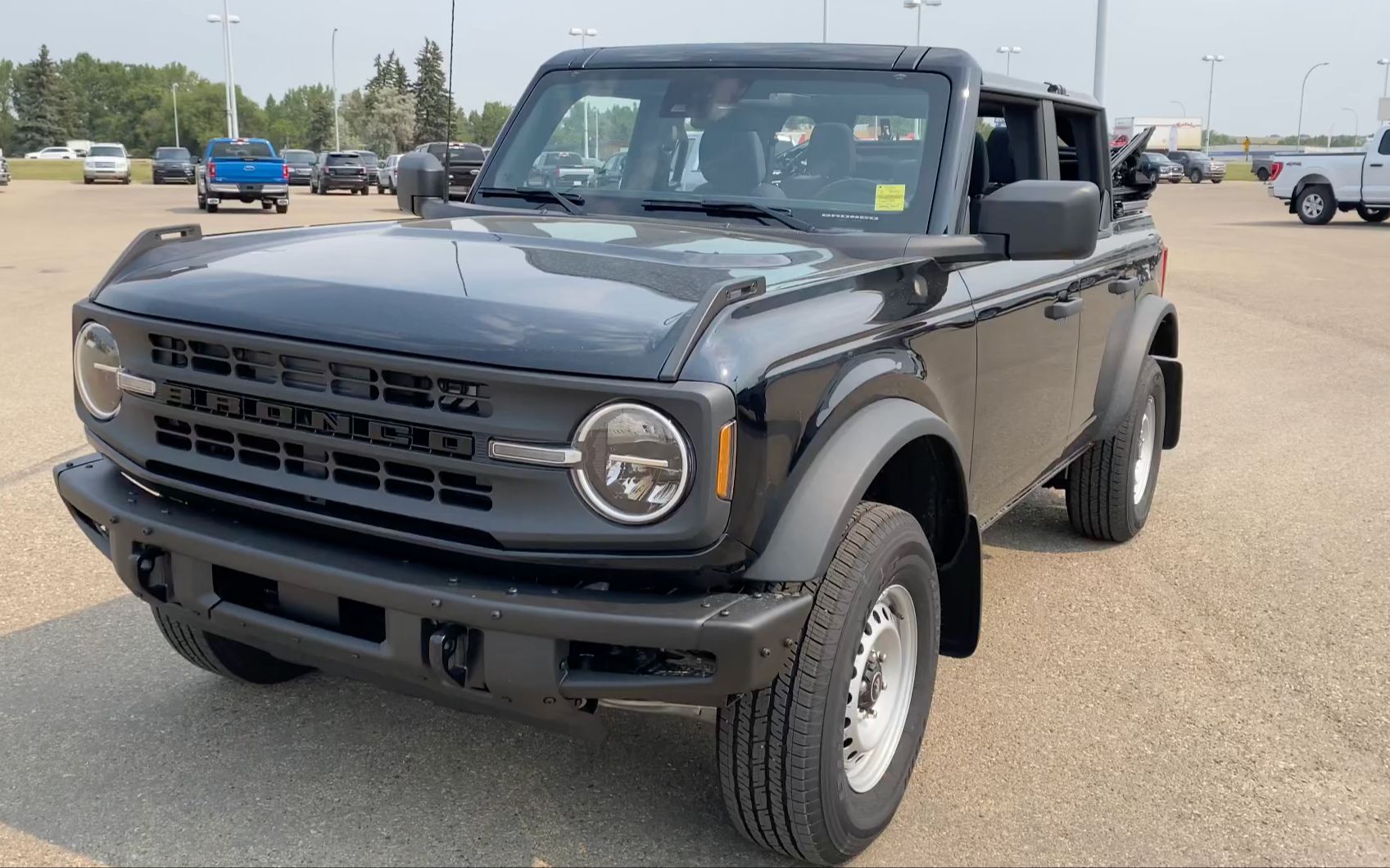 熟肉2021款福特烈马bronco乞丐版配置