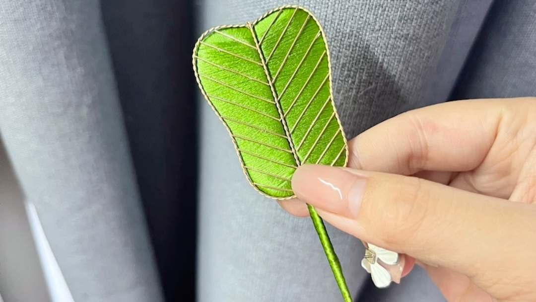 [图]芭蕉扇缠花教程