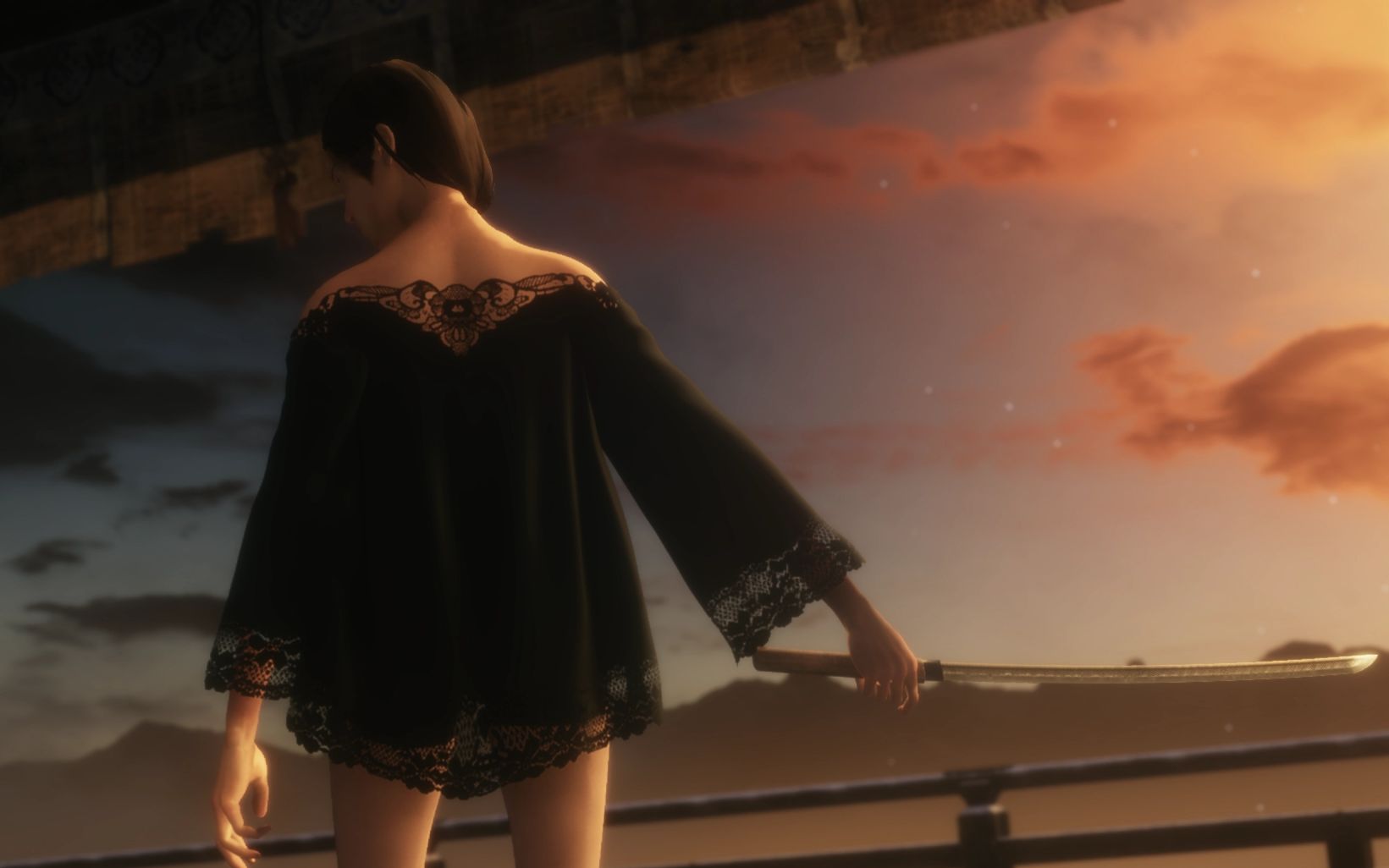 【只狼】永真蕾丝装和只狼2b服饰mod