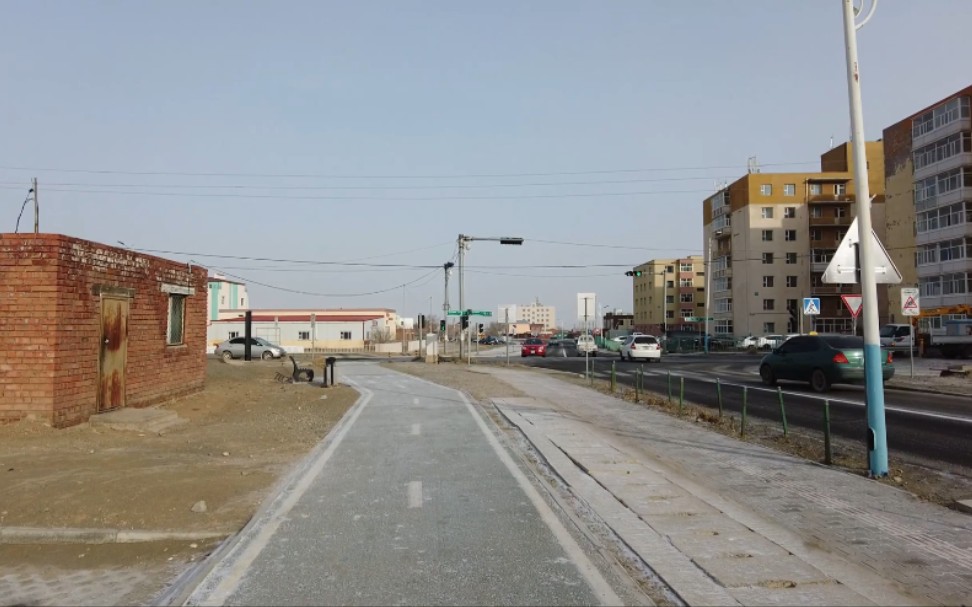 漫步在南戈壁省首府达兰扎德嘎德  蒙古国街景 | Walking in Umnugovi province (Southern Mongolia)哔哩哔哩bilibili