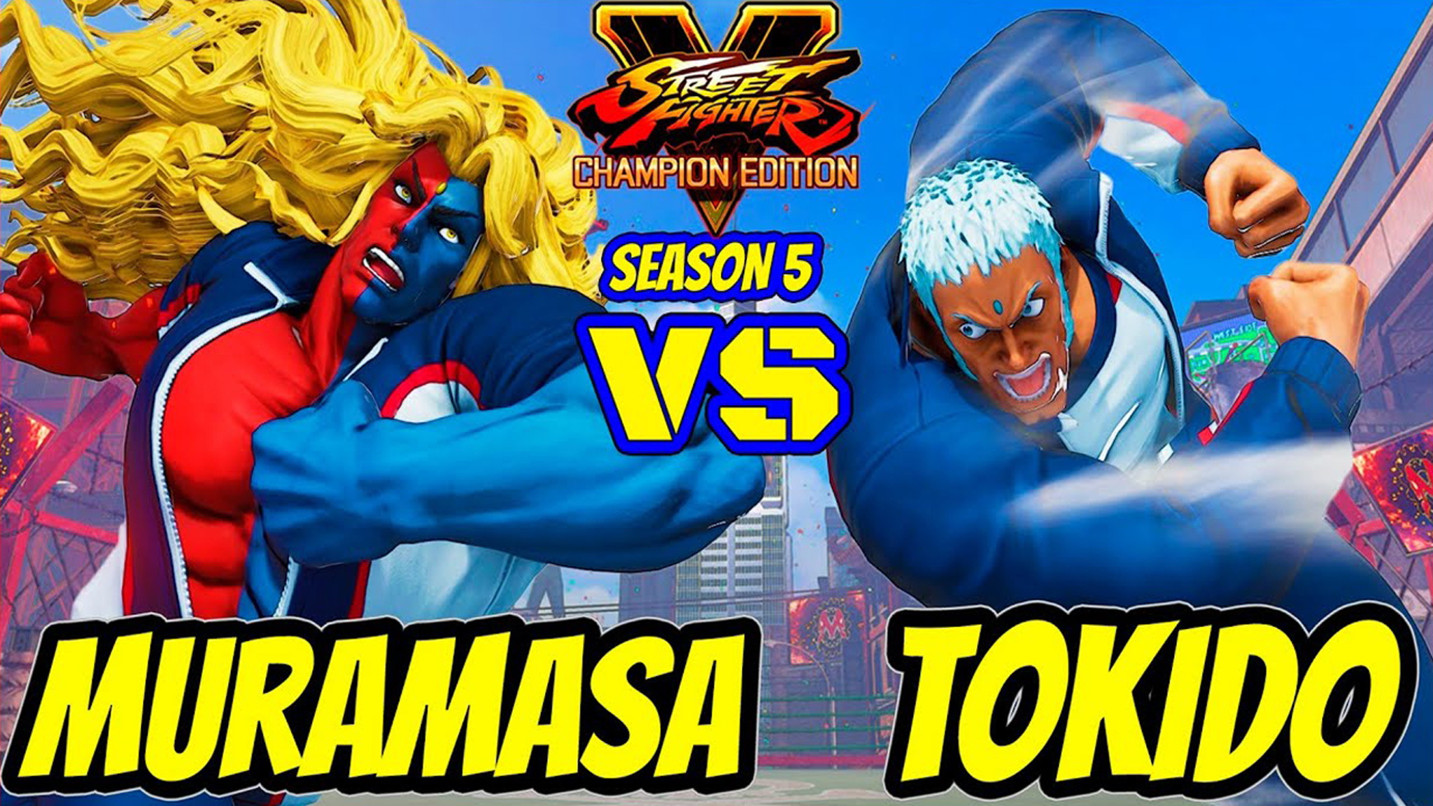 街霸 5:东大(尤里安)vs hlmurasama(吉尔)