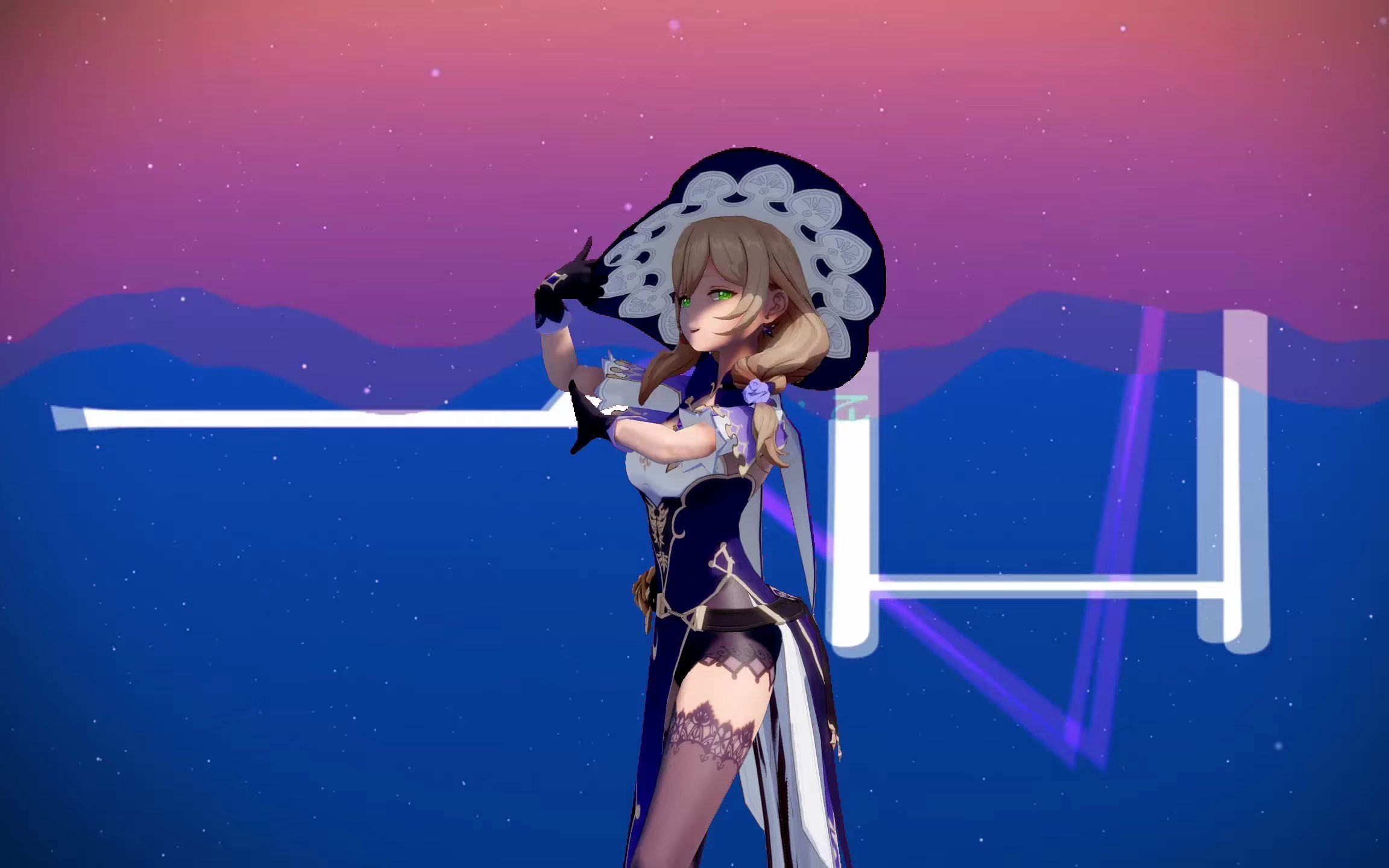 【原神mmd】 [a]ddiction gigareol×evo  【丽莎 】【搬运】