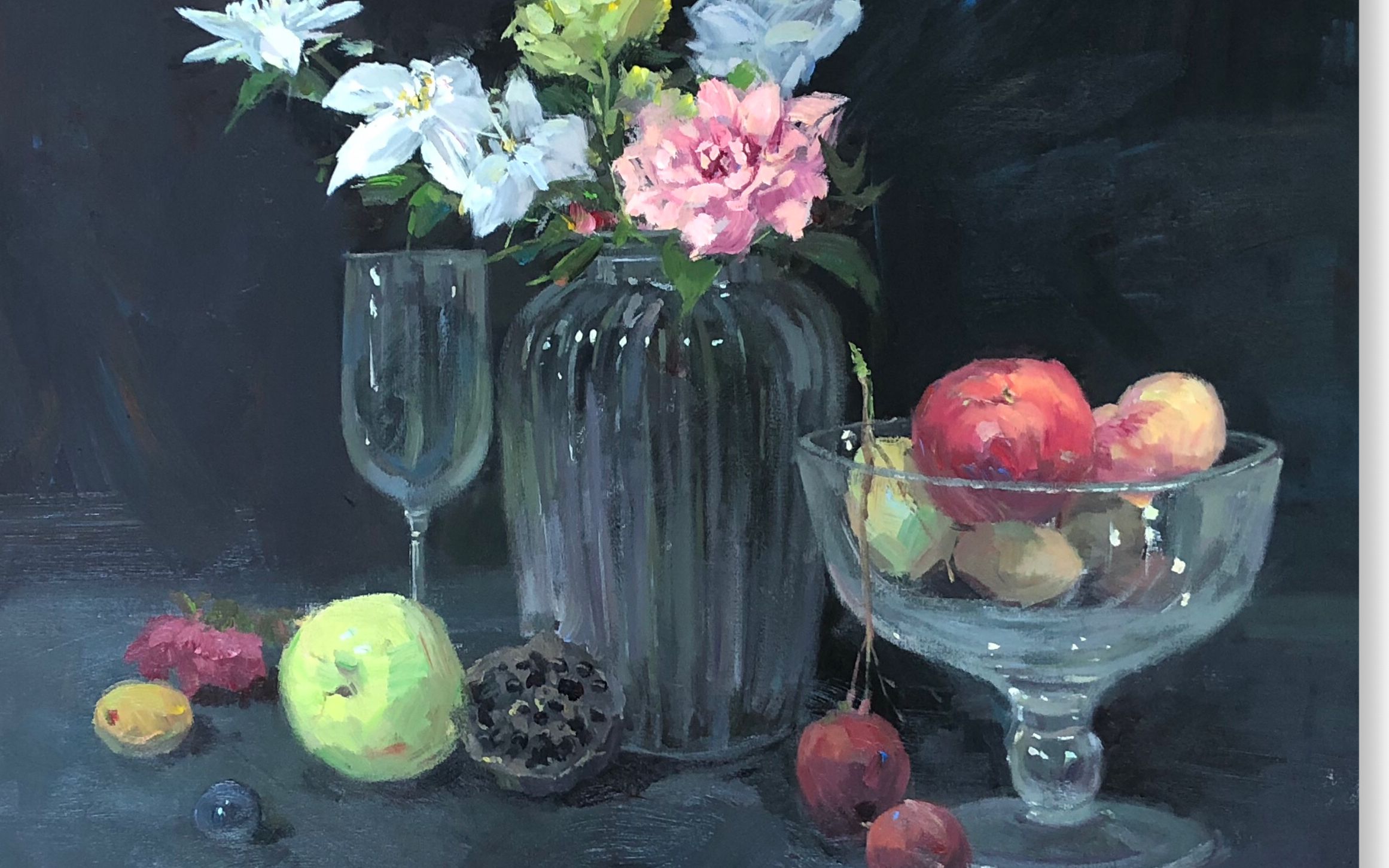 水粉高智皓色彩静物