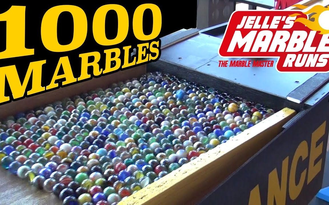 【极度舒适】来听听可以驱动一千个弹珠比赛的机器