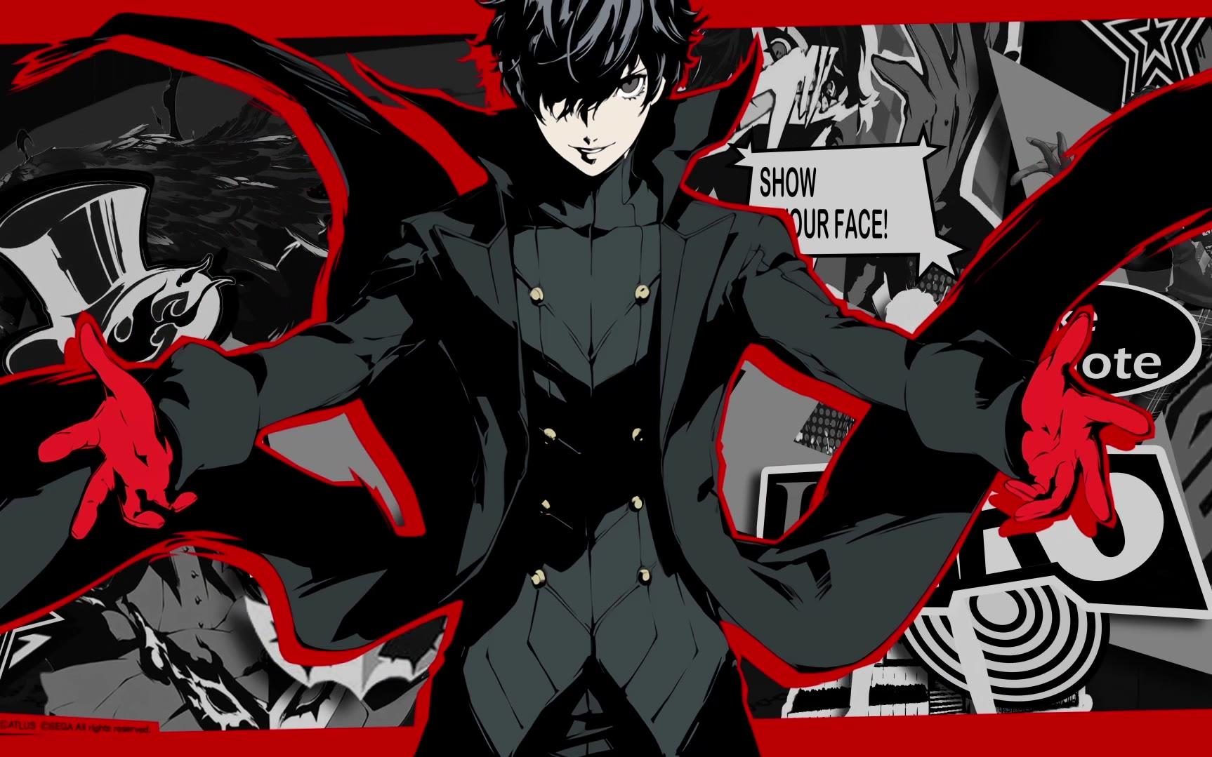 joker 雨宫莲 女神异闻录5 persona5 仿psn动态壁纸