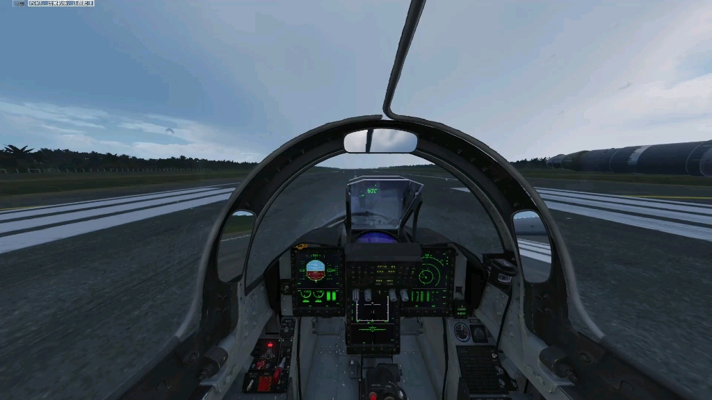 gopro视角 jf17 枭龙战斗机 天宁岛至塞班国际机场