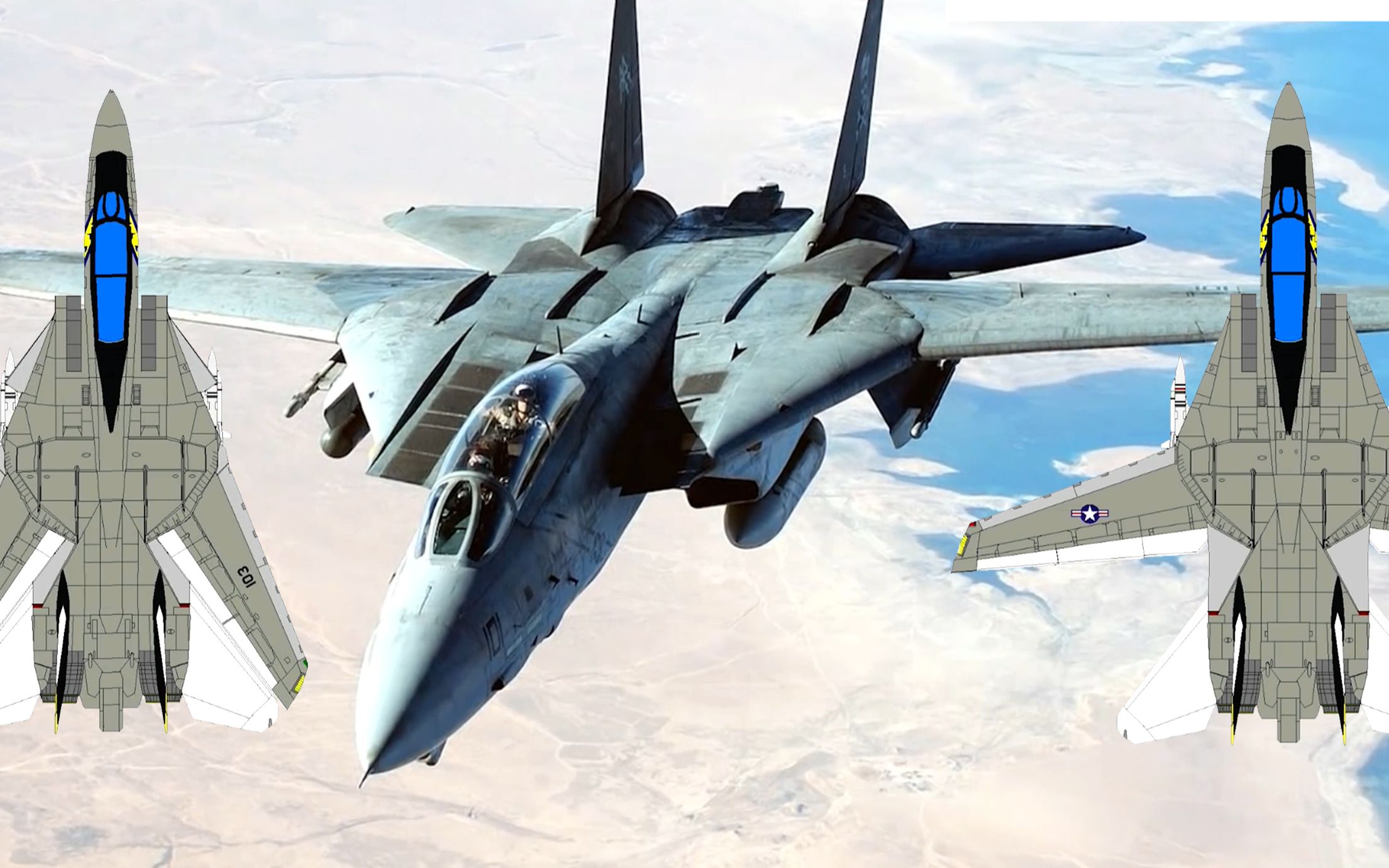 超经典可变后掠翼f14超级雄猫战机可惜退役得太早