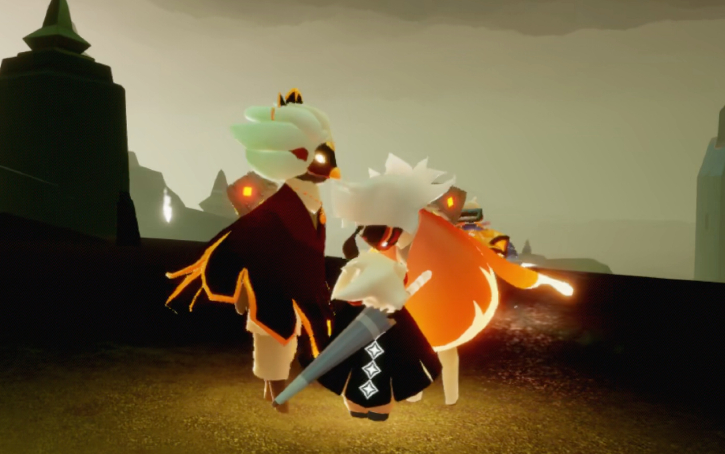 【光遇】当卡卡去墓土养老时