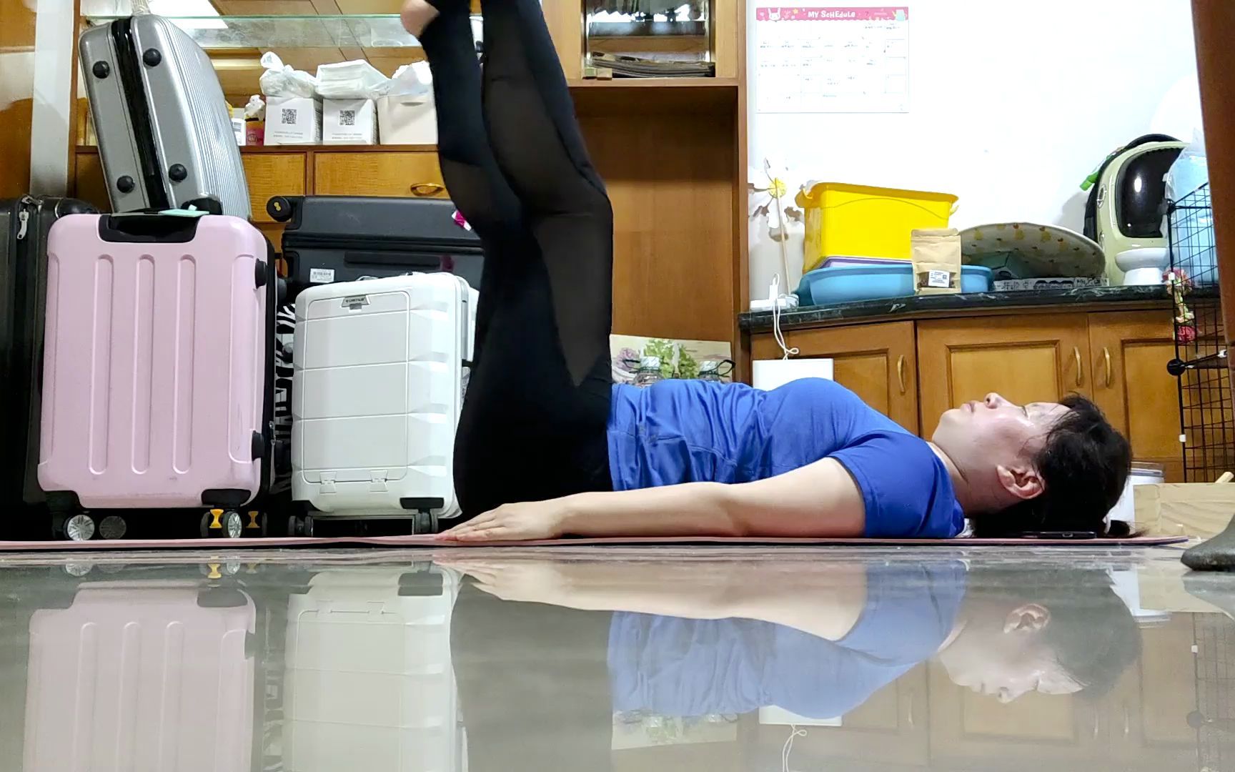 瘦腿挑战打卡第二天#周六野