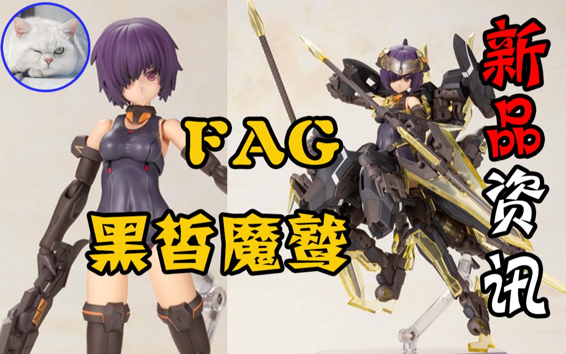 【鱼豆腐】一分半了解寿屋新机娘——FAG 黑大鹫 黑皙魔鹫 机甲少女 新品资讯哔哩哔哩bilibili