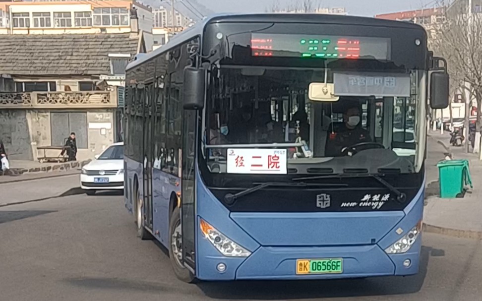 石岛张家村站前公交随拍