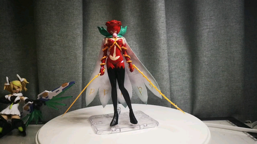 数码宝贝3d打印模涂装展示——蔷薇兽