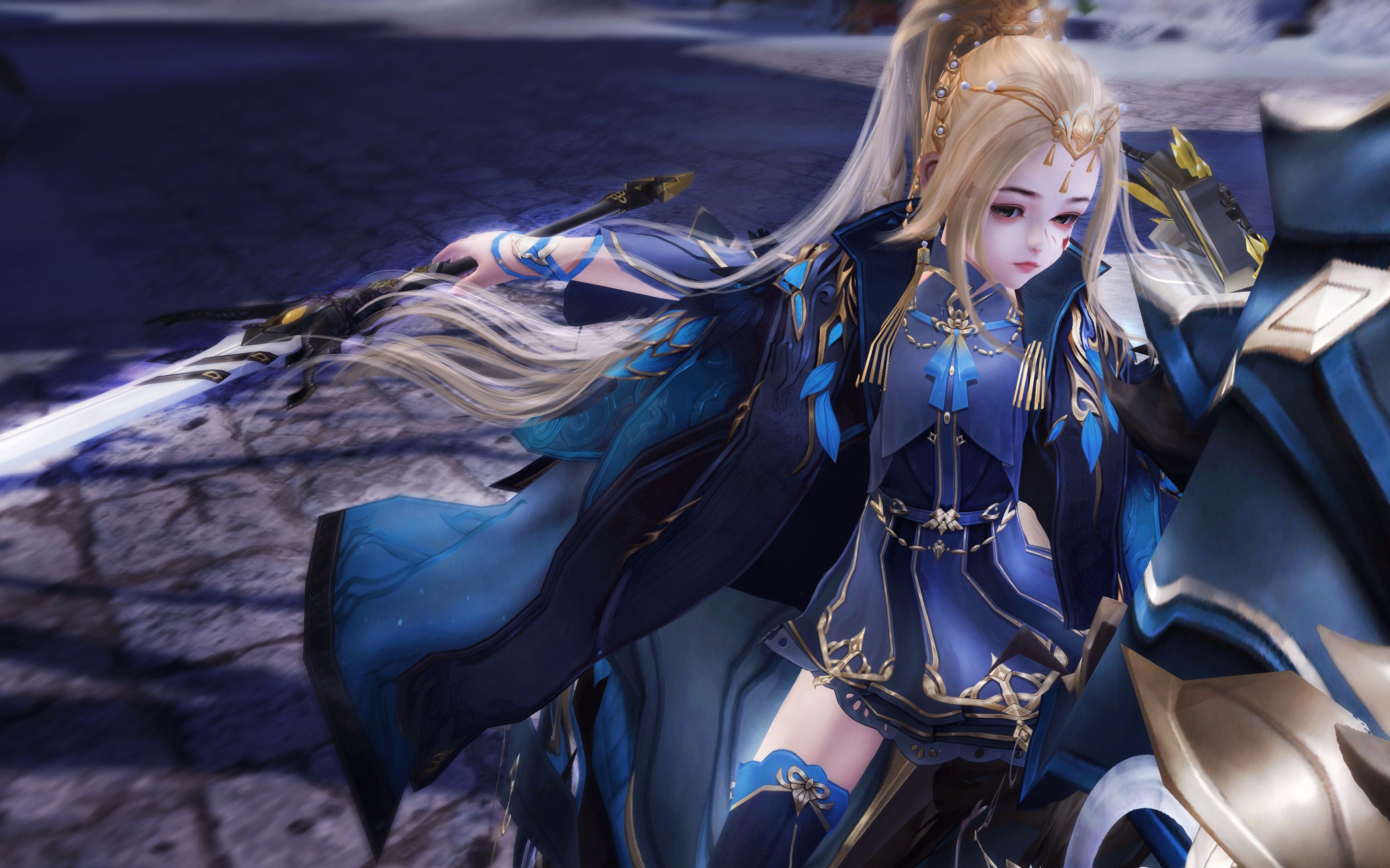 【亓萧/截图后期】《剑网三》盾萝后期.【2】