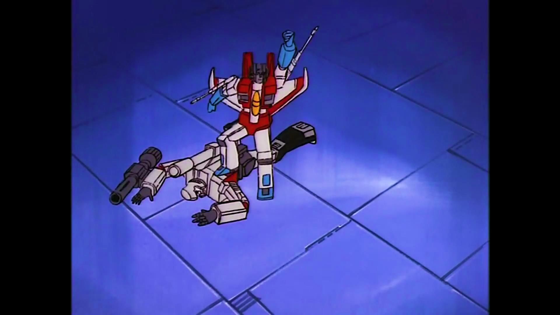 红蜘蛛背后偷袭威震天!【变形金刚】