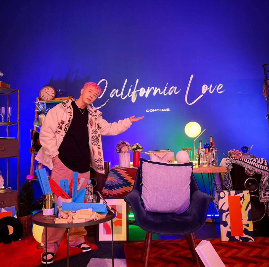 [图]李东海Solo全专《California Love (Feat. Jeno of NCT)》、收录曲《Blue Moon(Feat美延)》