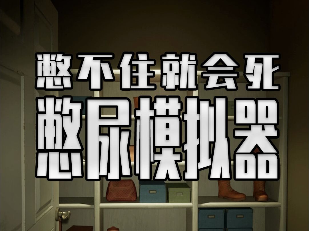 憋不住尿就会死!小时候梦里最煎熬的一集做成游戏!憋尿模拟器来了!游戏推荐