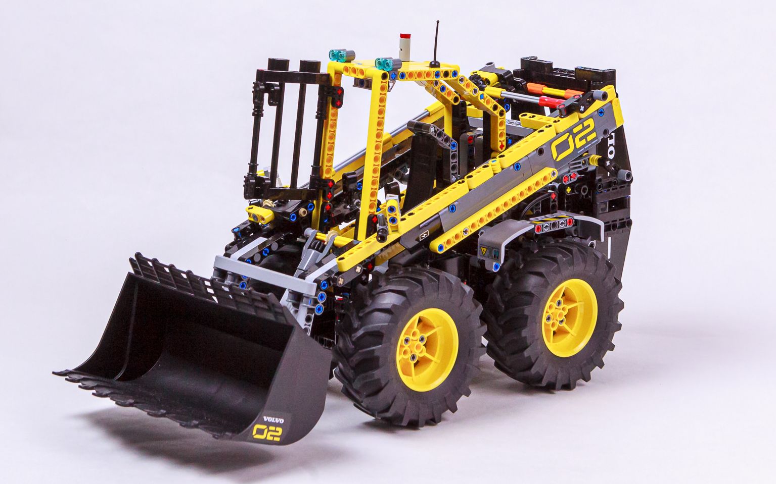 42081 c模式 滑移装载机 lego乐高 technic科技/机械 moc_哔哩哔哩