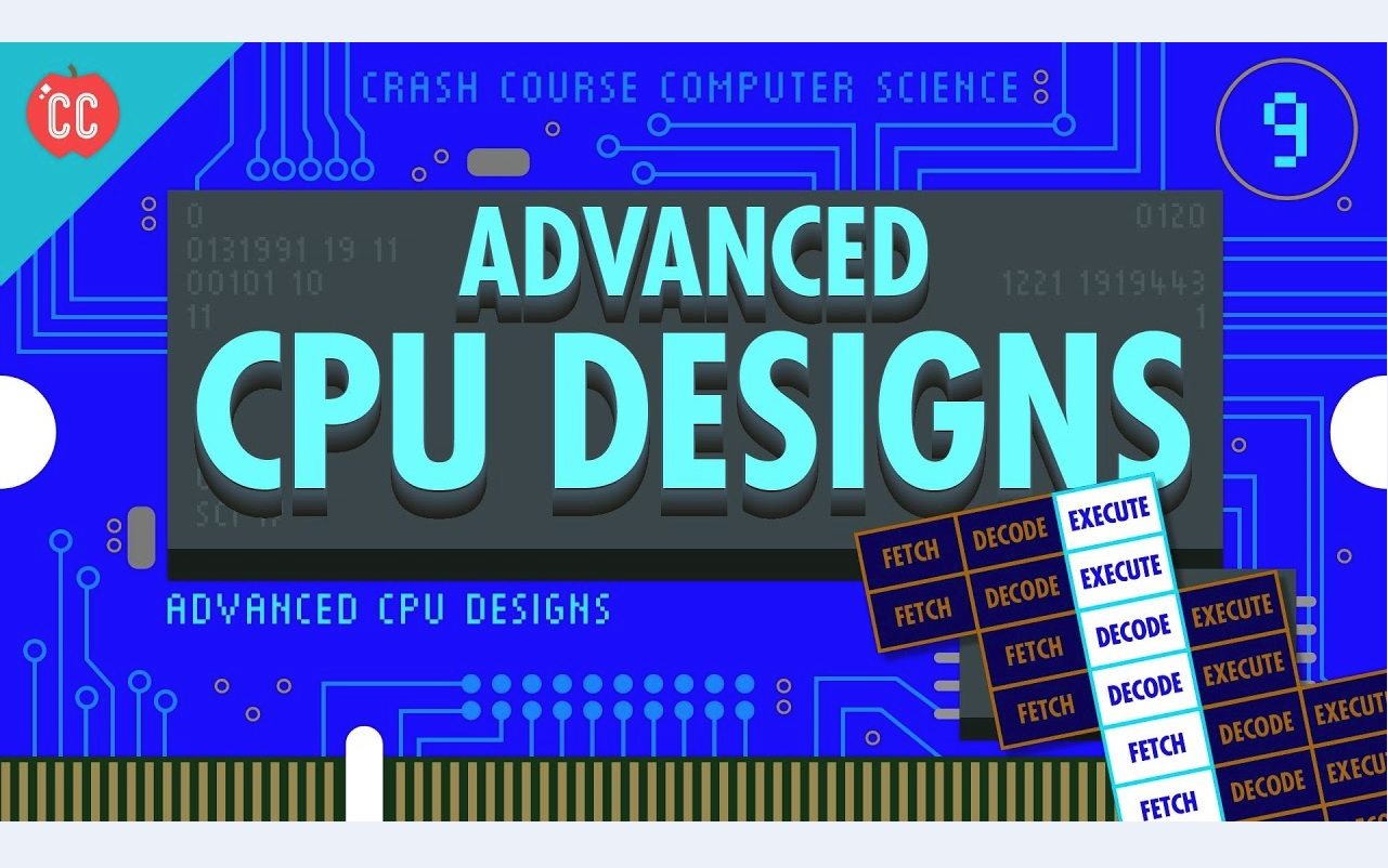 [图][10分钟速成课：计算机科学]9-高级CPU设计[双语字幕]