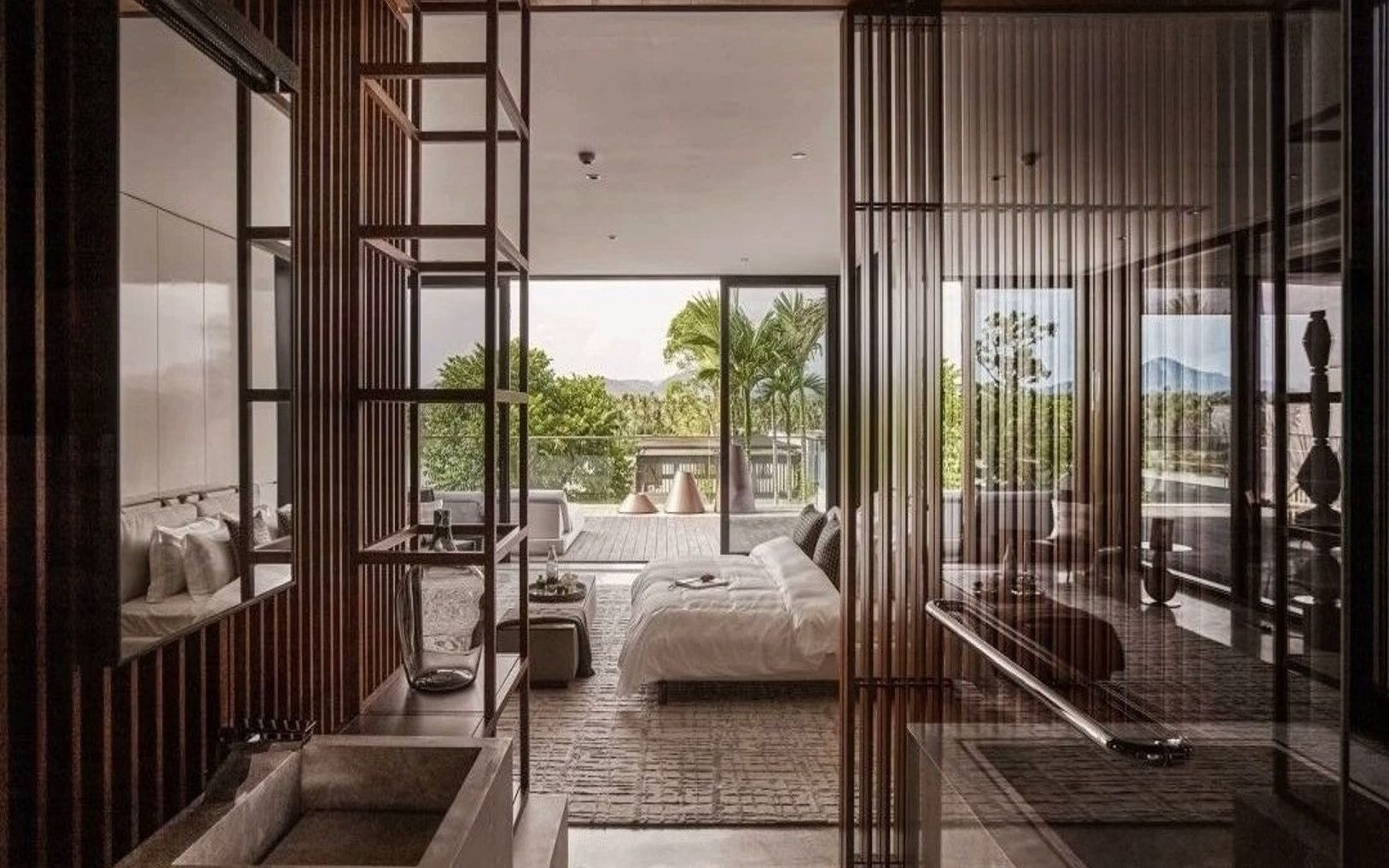 李玮珉万柳书院室内赏析 #别墅案例 李玮珉设计--三亚海棠湾四季c型