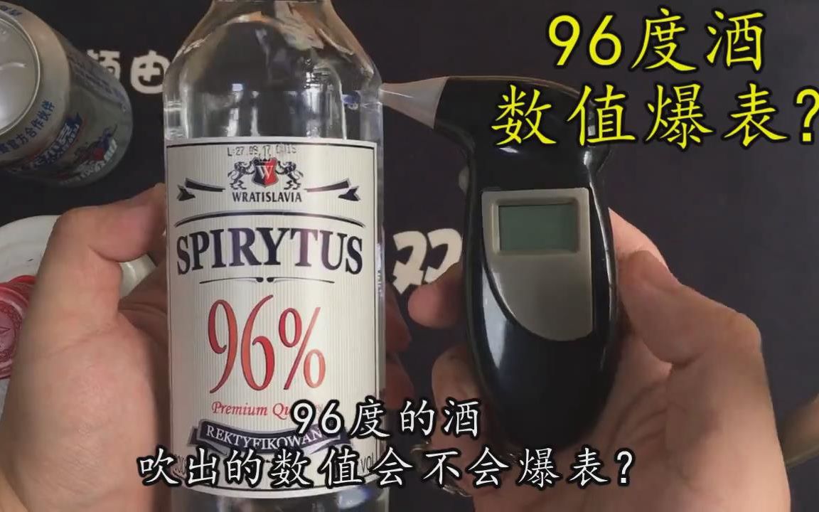 试用网上18包邮的【酒精测试仪】,用【96度的酒】吹一下,数值会不会爆表?哔哩哔哩bilibili