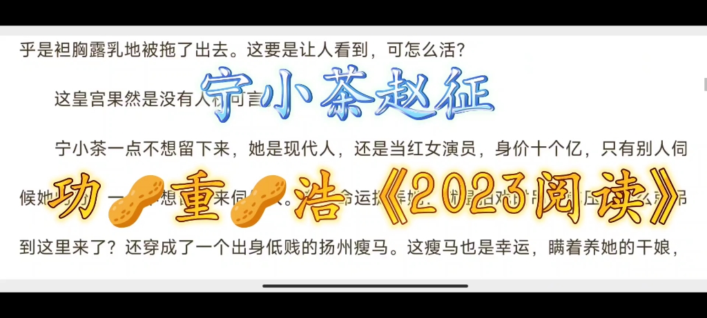 经典好文分享《太子殿下今天破戒了吗 》宁小茶赵征哔哩哔哩bilibili