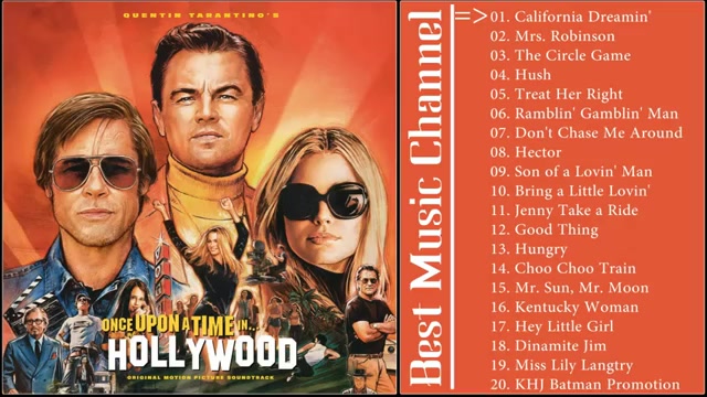 [好莱坞往事]电影原声完整版OnceUponaTimeinHollywood(2019)哔哩哔哩bilibili