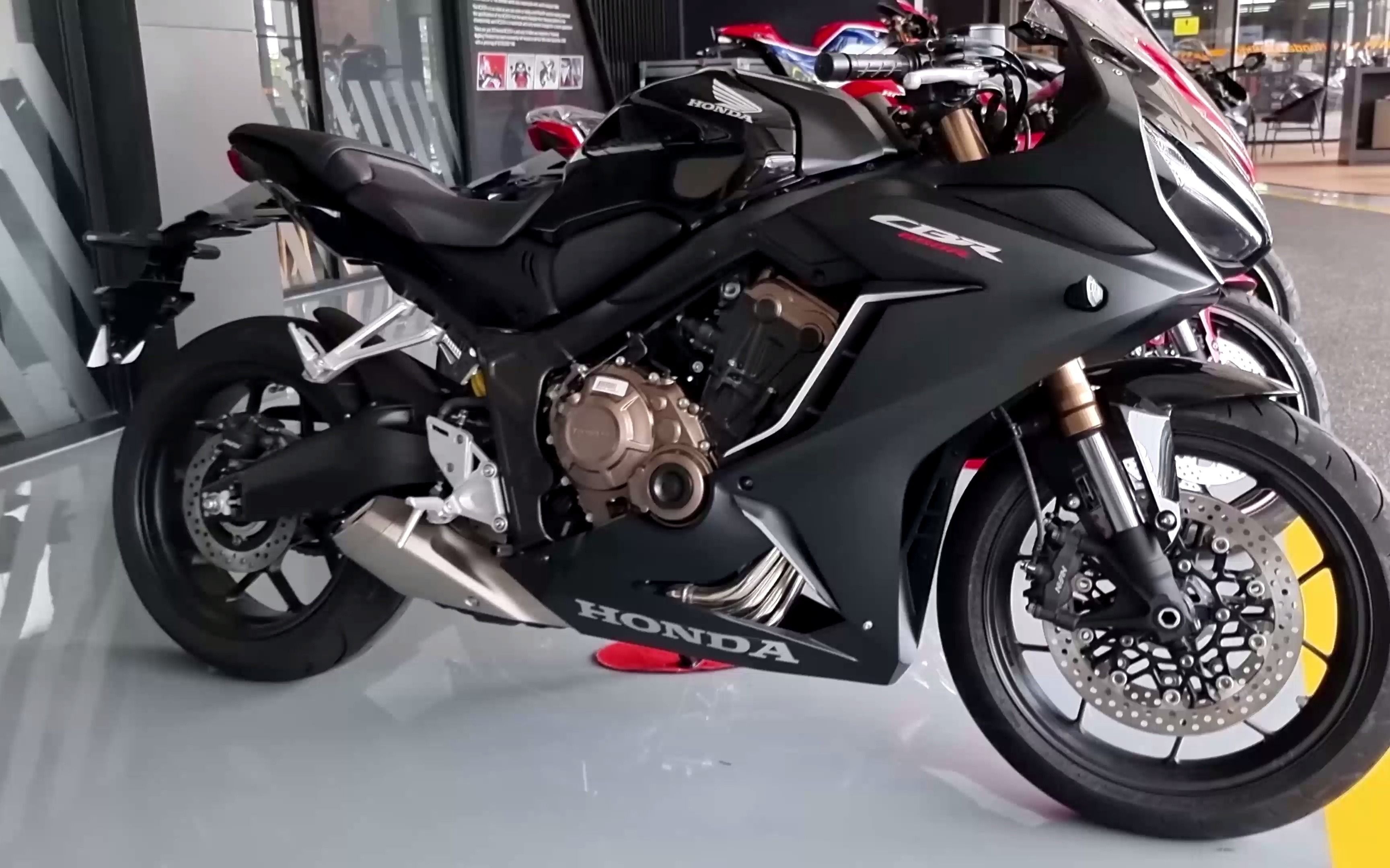 【4k】cbr650r black metallic 展车实拍