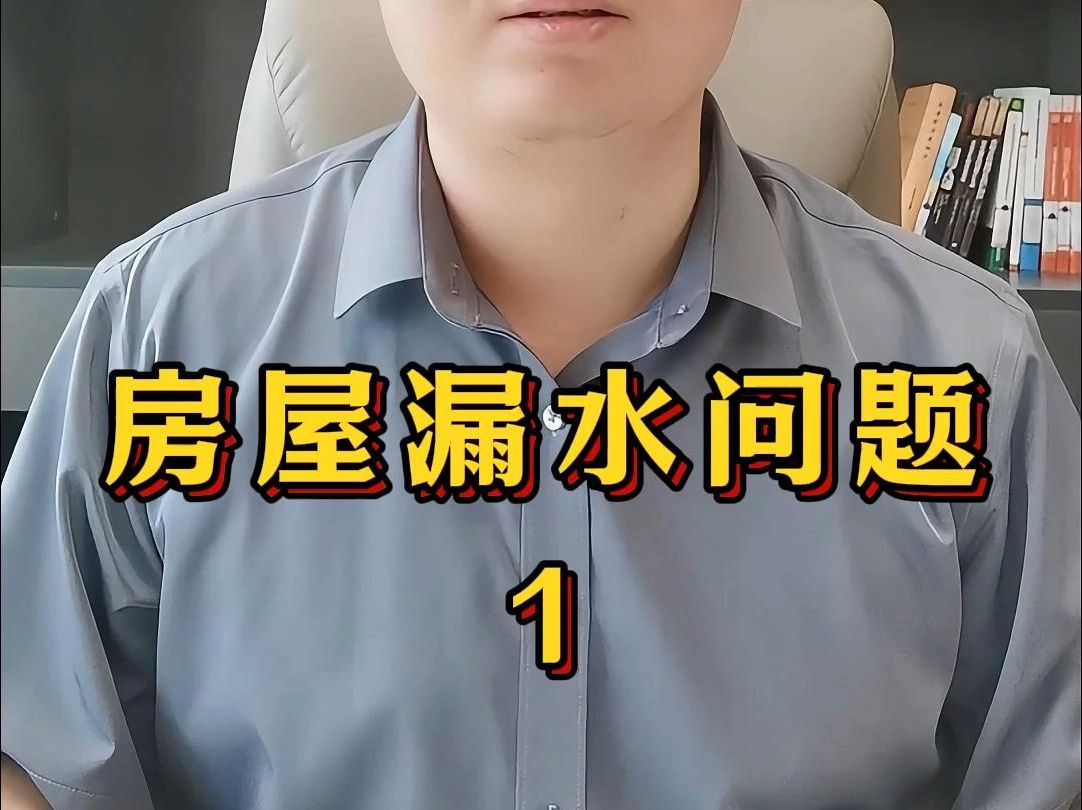 房屋漏水问题1哔哩哔哩bilibili