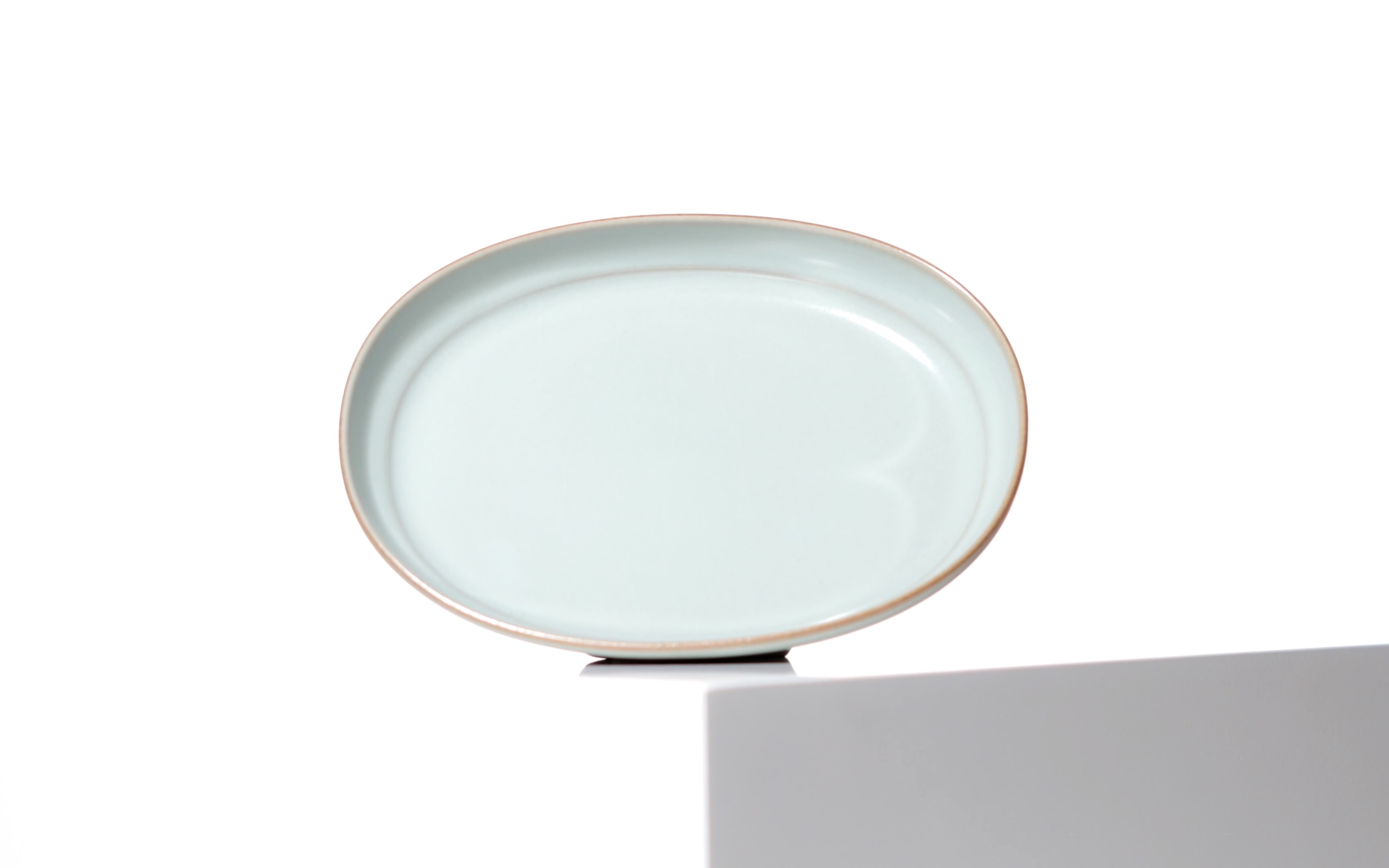 雅瓷新品|汝窑白玉盘