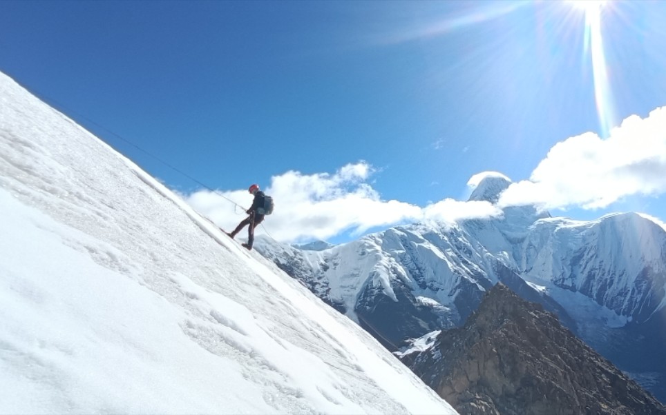 网红雪山,那玛峰攀登哔哩哔哩bilibili