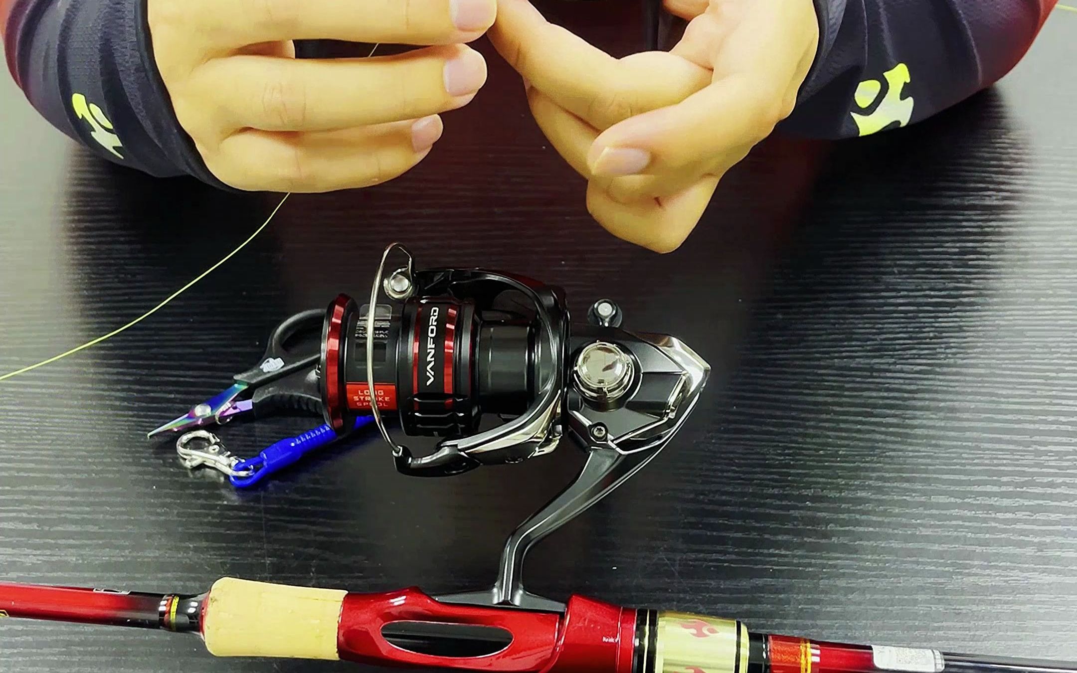 路亚新手纺车轮上线教学简单易懂