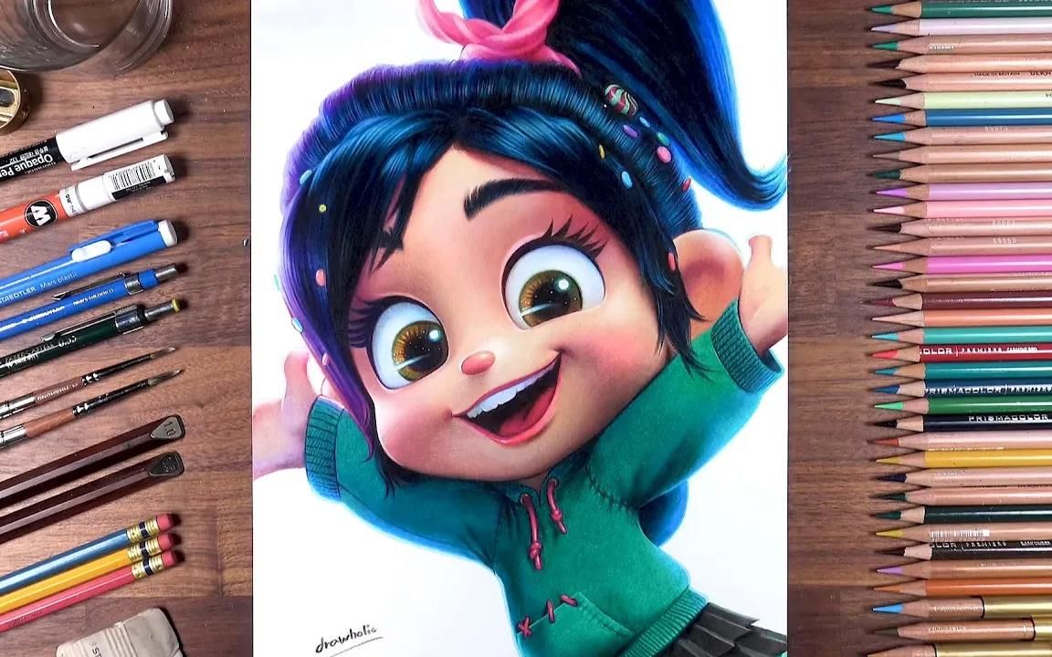 绘画无敌破坏王云妮洛普drawholic