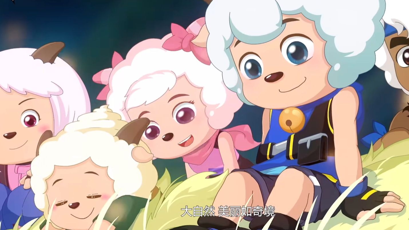 喜羊羊与灰太狼2024年大电影官宣,喜羊羊最后被砸晕了