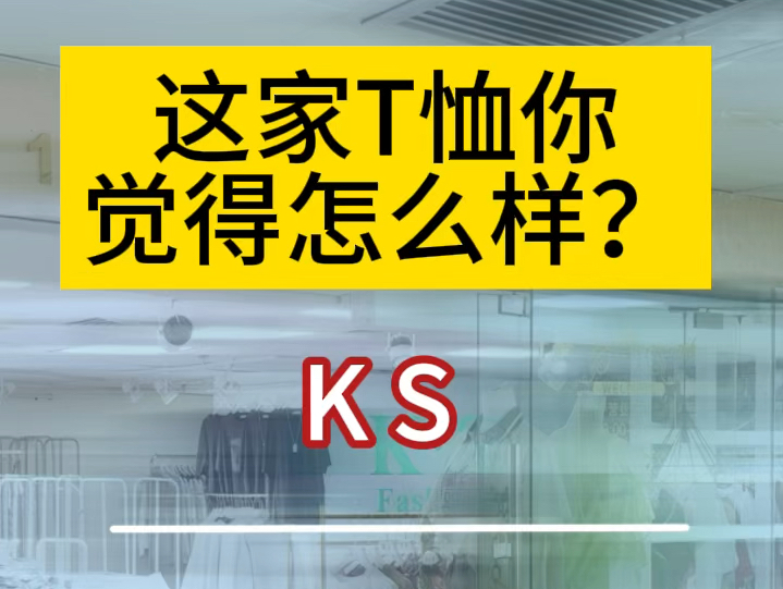 这家T恤你觉得怎么样?#线上十三行#广州十三行#服装批发@线上十三行哔哩哔哩bilibili